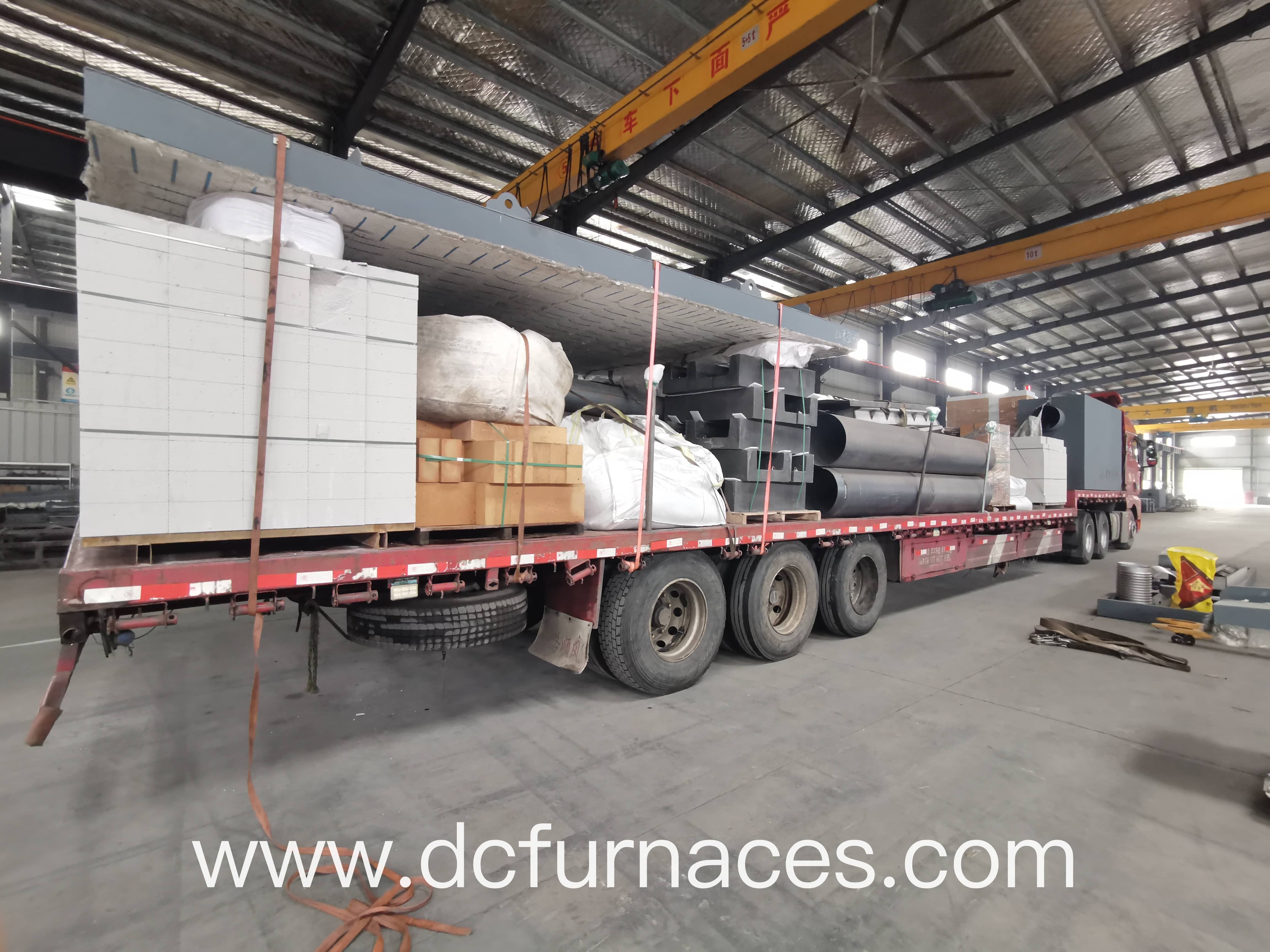 QB50 Enhanced Walking Beam Furnace Shipped to Yanggu, Shandong
