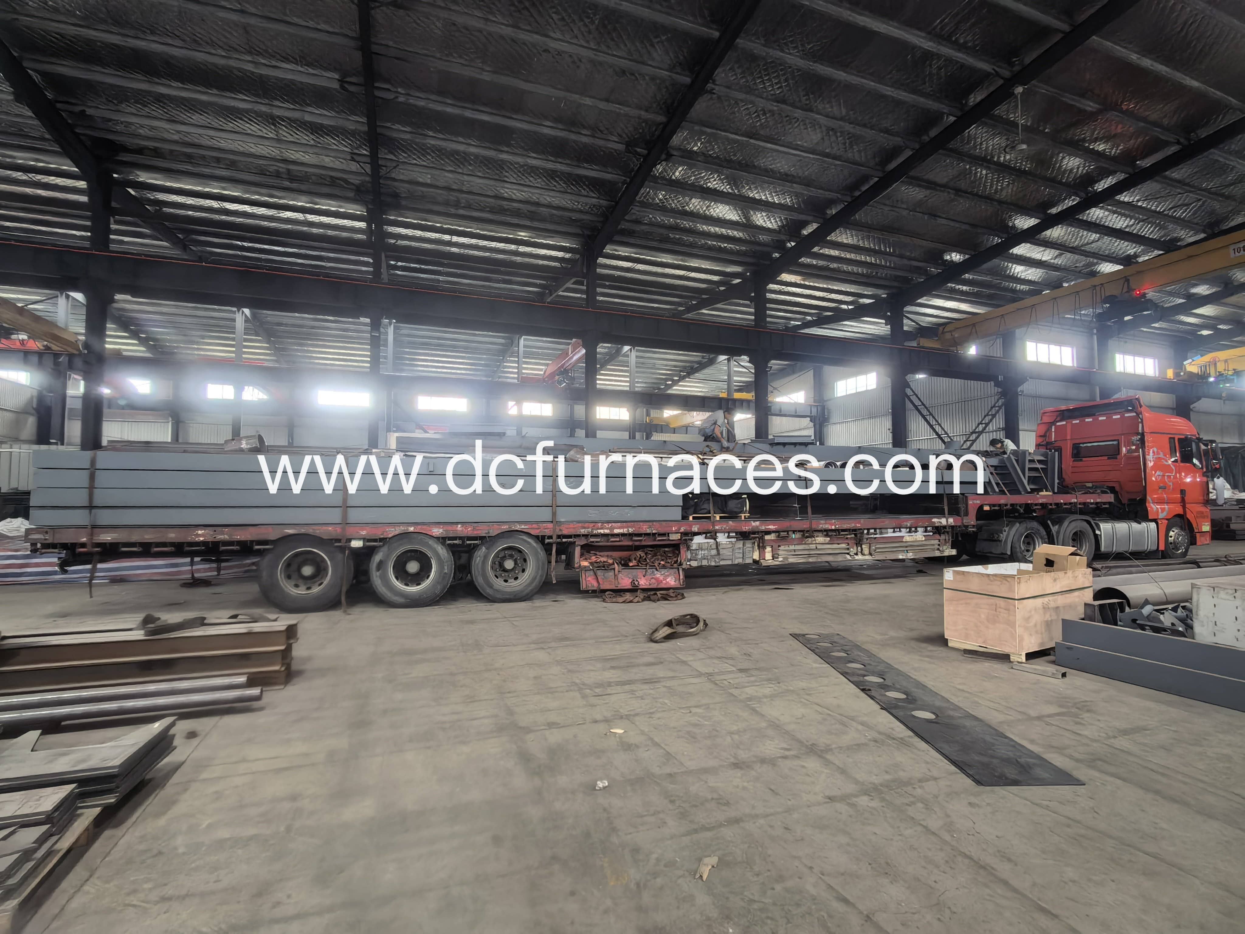 QB60 Enhanced Walking Beam Heating Furnace Loaded and Shipped to Jiangsu Huacheng